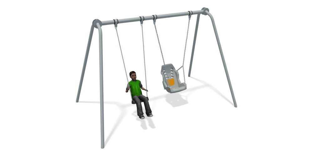 Junior Swing Stainless Steel (1 Flat 1 Inclusive )